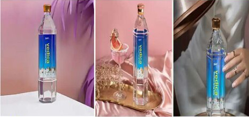 Bisleri Vedica 750ml Glass Water Bottles Case of 12