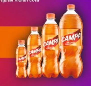 500 Ml Bottle Campa Orange Drink