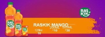 Campa Raskik Mango Juice 200ml Pet
