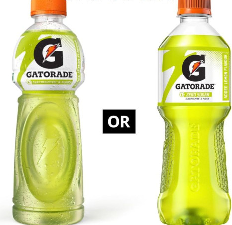 Gatorade Lemon Zero Sugar, 500 Ml