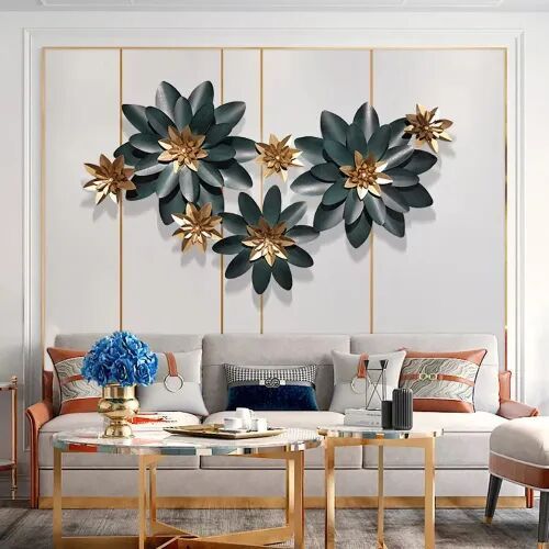Lotus Metal Wall Decor
