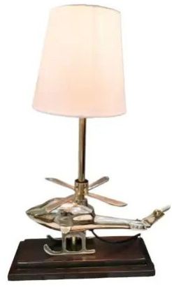 Vintage Showpiece Helicopter Lamp