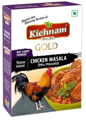 Kichnam Chicken Masala Powder 100gm, Packaging Type : Packet