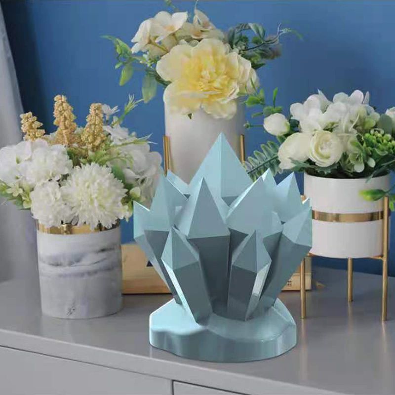 Rock Crystal Decorative Candle