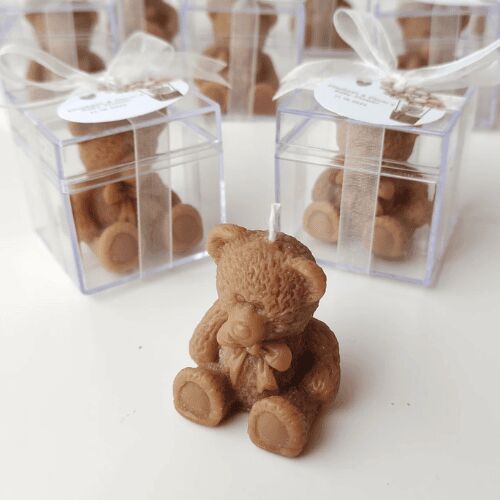 Teddy Bear Decorative Candle