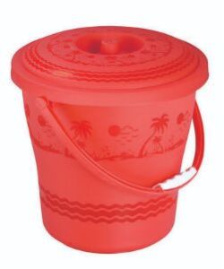 Plastic Frosty Bucket 25 No. With Lid