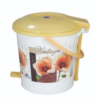 Plastic Dustbin Paddlebin 007 Printed