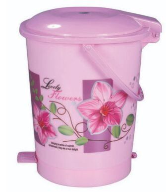 Plastic Dustbin Paddlebin 009 Printed