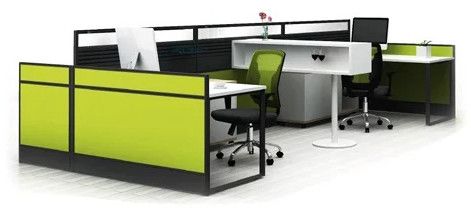 Cube Wooden Hybrid Modular Computer Workstation for Office