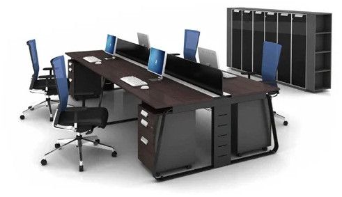 Cube Wooden Computer Workstation, Thickness : 18-25 Mm for Office