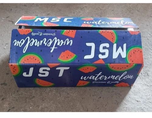3 Ply Printed Corrugated Fruit Packing Box
