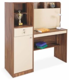 Champion Study Table, Color : Asian + White + Cappuccino