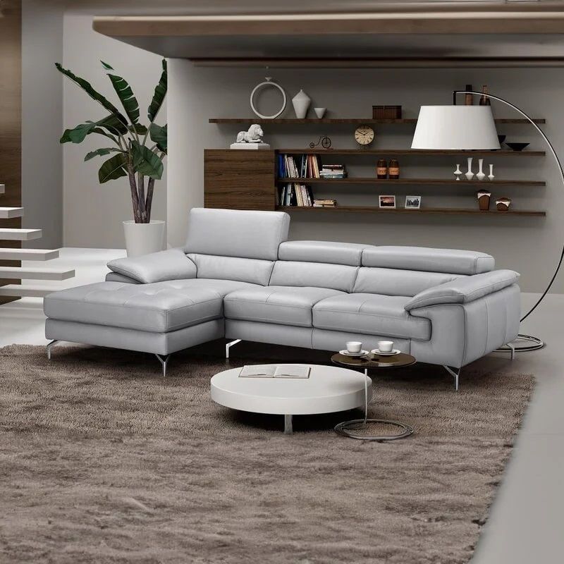 Headrest Gorhamm L Shape Sofa