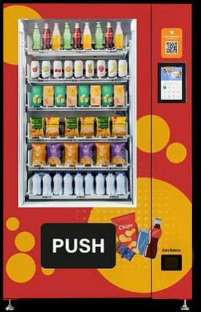 Combo 10 Snack and Beverage Vending Machine