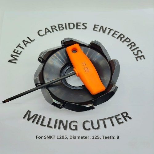Widia Carbide Milling Cutters, Color : Black-grey for Industrial