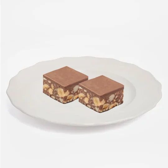 Hazelnut Crunch Burfi