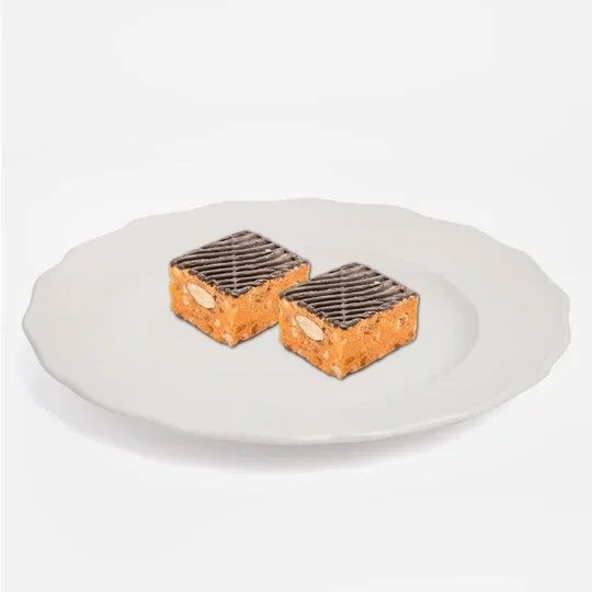 Orange Crunch Burfi