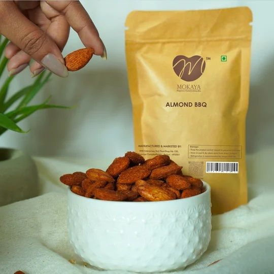 Roasted Almond Barbeque Nuts