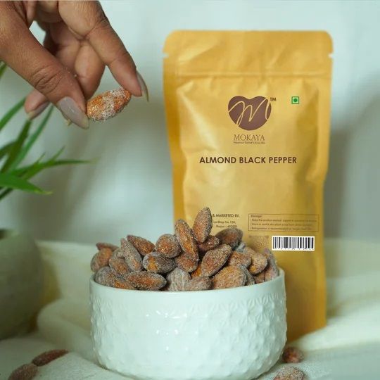 Roasted Almond Salt & Pepper Nuts