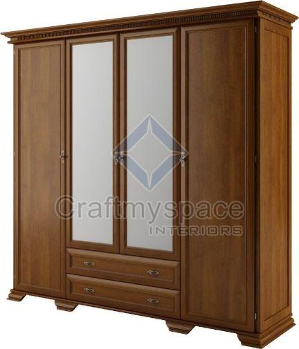 Hinged Wooden Wardrobe