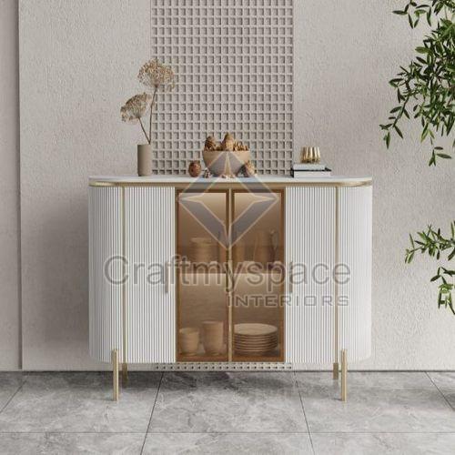 Plain Wood Modern Console Table, Color : White, Brown Standard