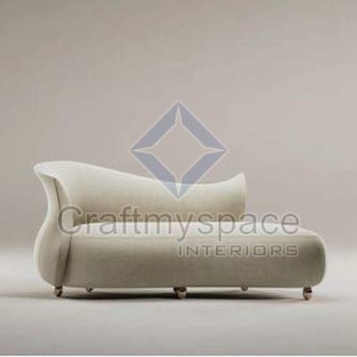 White Chaise Sofa