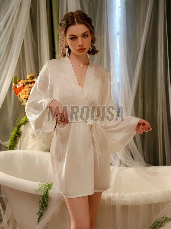 White Short Night Rob