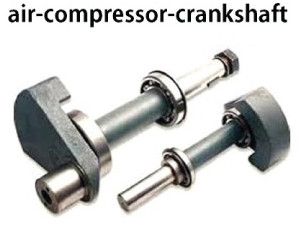 Steel Piston Compressor Crankshaft, Color : Metallic