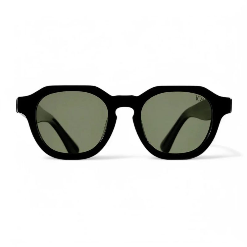 VO Square Matte Black UV Protected Unisex Sunglasses - VO LT1093 C1