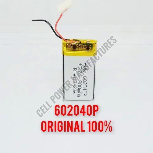 602040 600 mAh Original Lipo Polymer Battery
