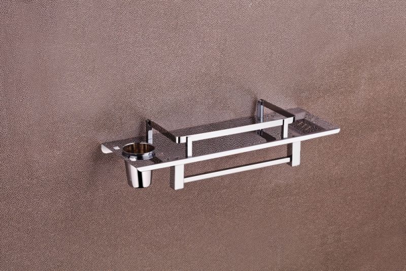 All-in-one Stainless Steel Bathroom Shelf