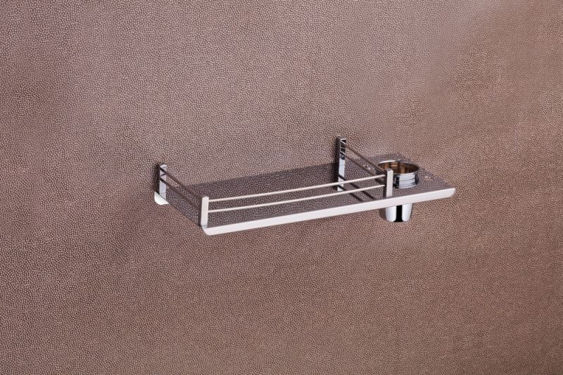 Bathroom Shelf with Tumbler Holder