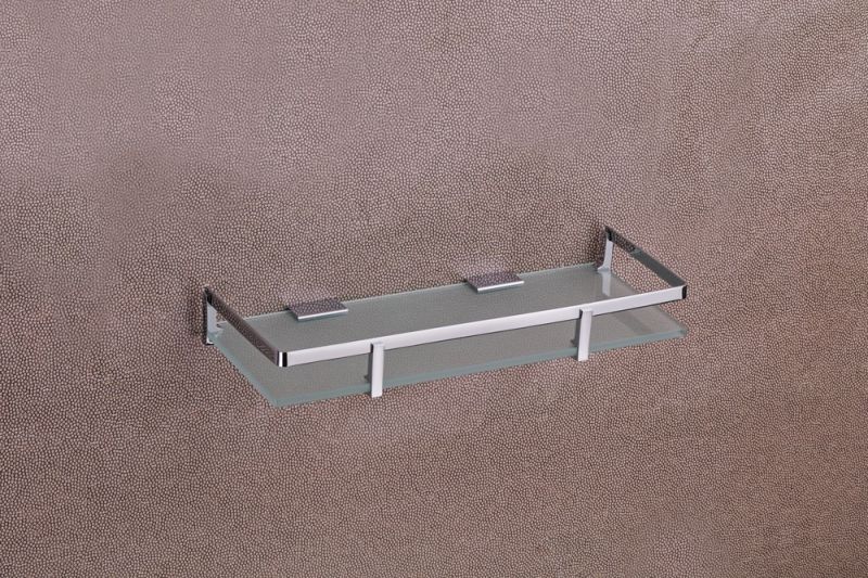 Heavy Bathroom Corner Glass Shelf