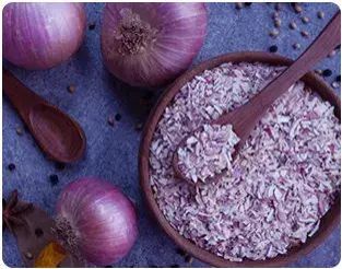 Organic Dehydrated Red Onion Granules 24 to 60 Mesh