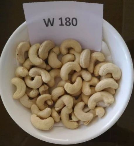 W180 Cashew Nuts, Color : Light Beige