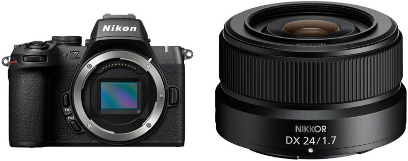 Nikon Z50 II Mirrorless Camera with 24mm f/1.7 Lens Kit