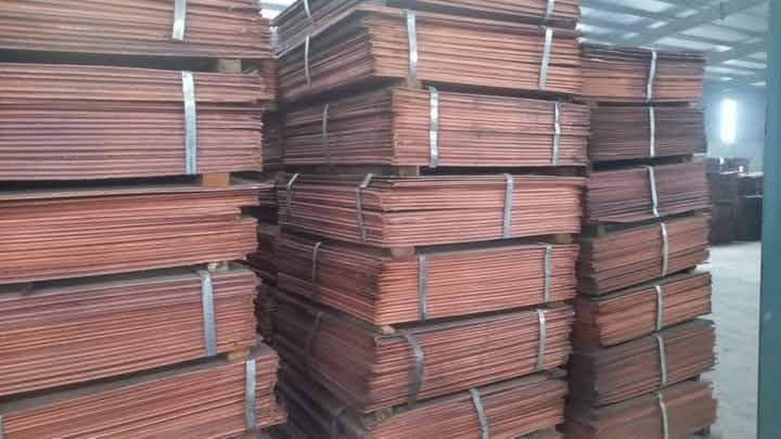 99.99% Copper Cathodes