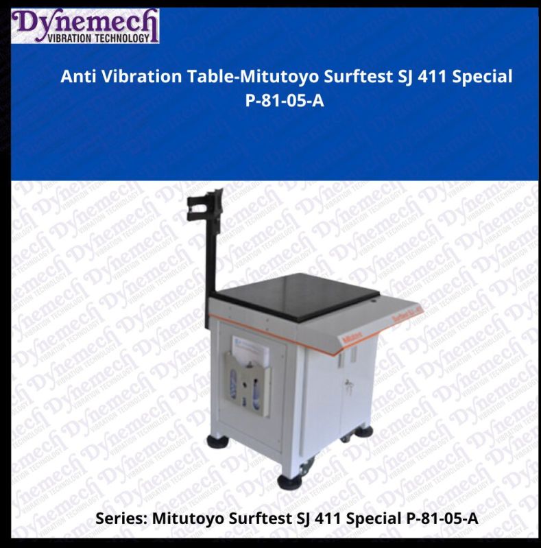 Dynemech Avt Mild Steel Laboratory Anti Vibration Table for Surftest SJ411 , P-81-05-A