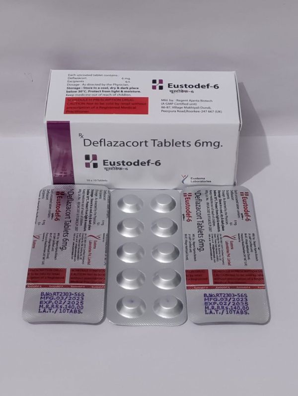 Deflazacort 6 Mg Tablets