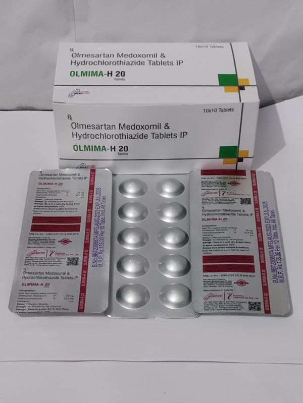 Olmesartan Medoxomil Hydrochlorothiazide Tablets