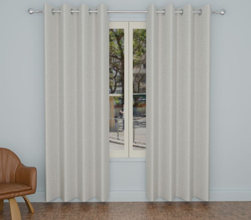 4d Print 121 Beige Window Curtain