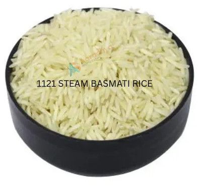 1121 Steam Basmati Rice, Color : White, Packaging Type : Bag