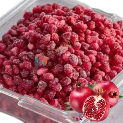 frozen pomegranate