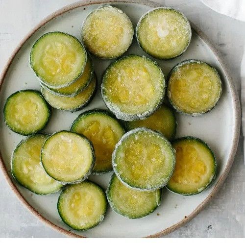 Frozen Zucchini Sliced