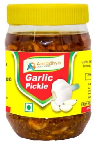 Garlic Pickle For Pairs With Rice, Parathas