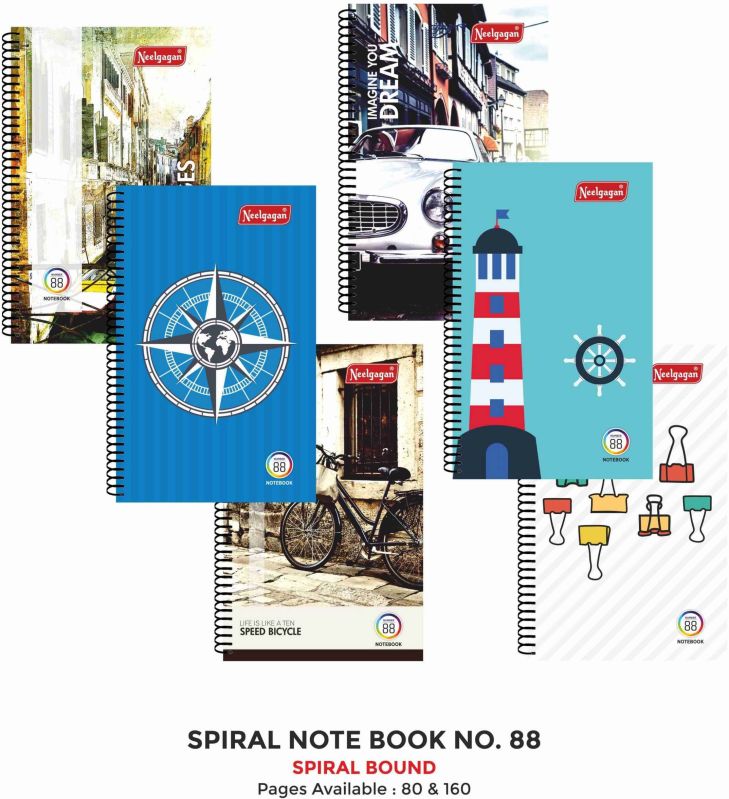 Neelgagan No. 88 Spiral Notebook