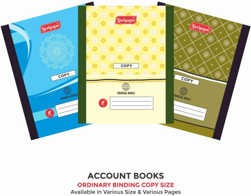 Neelgagan Ordinary Binding Copy Size Account Book