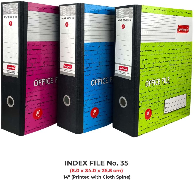 Neelgagan Printed With Cloth Spine Index File