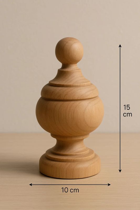 10x15cm Wooden Decorative Showpiece