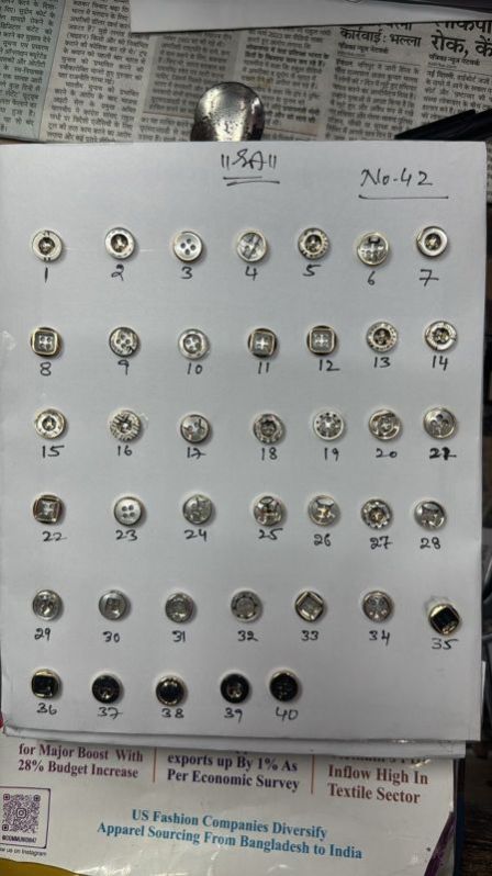 Plastic Shirt Button